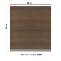 Aéreo Glamy 60cm 1 Porta Rustic Madesa - 7