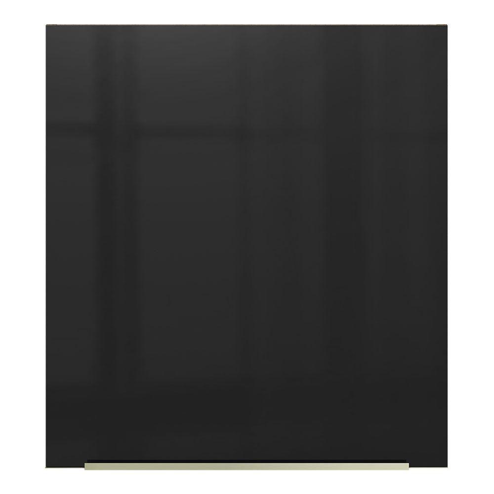 Armário Aéreo Madesa Lux 60cm 1 Porta Rustic e Preto - 11