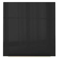 Armário Aéreo Madesa Lux 60cm 1 Porta Rustic e Preto