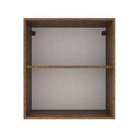 Armário Aéreo Madesa Agata 60cm 1 Porta Rustic Preto - 5