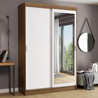 Guarda-roupa 2 Portas de Correr com Espelho 2 Gavetas Madesa - 3