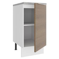 Balcão Stella 1 Porta Branco/rustic Madesa - 3