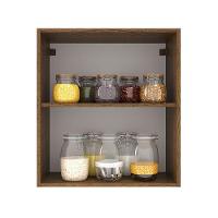 Armário Aéreo Madesa Agata 60 Cm 1 Porta Rustic Cinza - 12