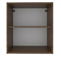 Armário Aéreo Glamy 60cm 1 Pt Rustic/Branco Madesa