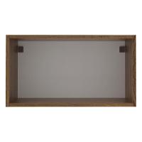 Armário Aéreo Madesa Lux 60cm 1 Porta Basculante Rustico Cza - 10
