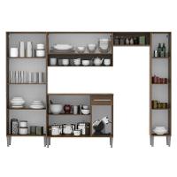 Cozinha Completa Emilly Preto com Armário e Balcão Madesa - 8