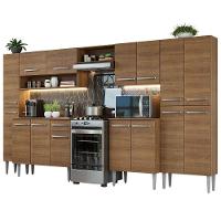 Armário De Cozinha Completa 325cm Rustic Emilly Madesa 02 Rustic - 10