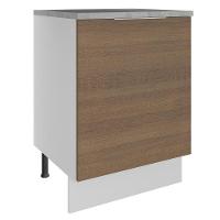 Balcão Stella 1 Porta Branco/rustic Madesa - 2