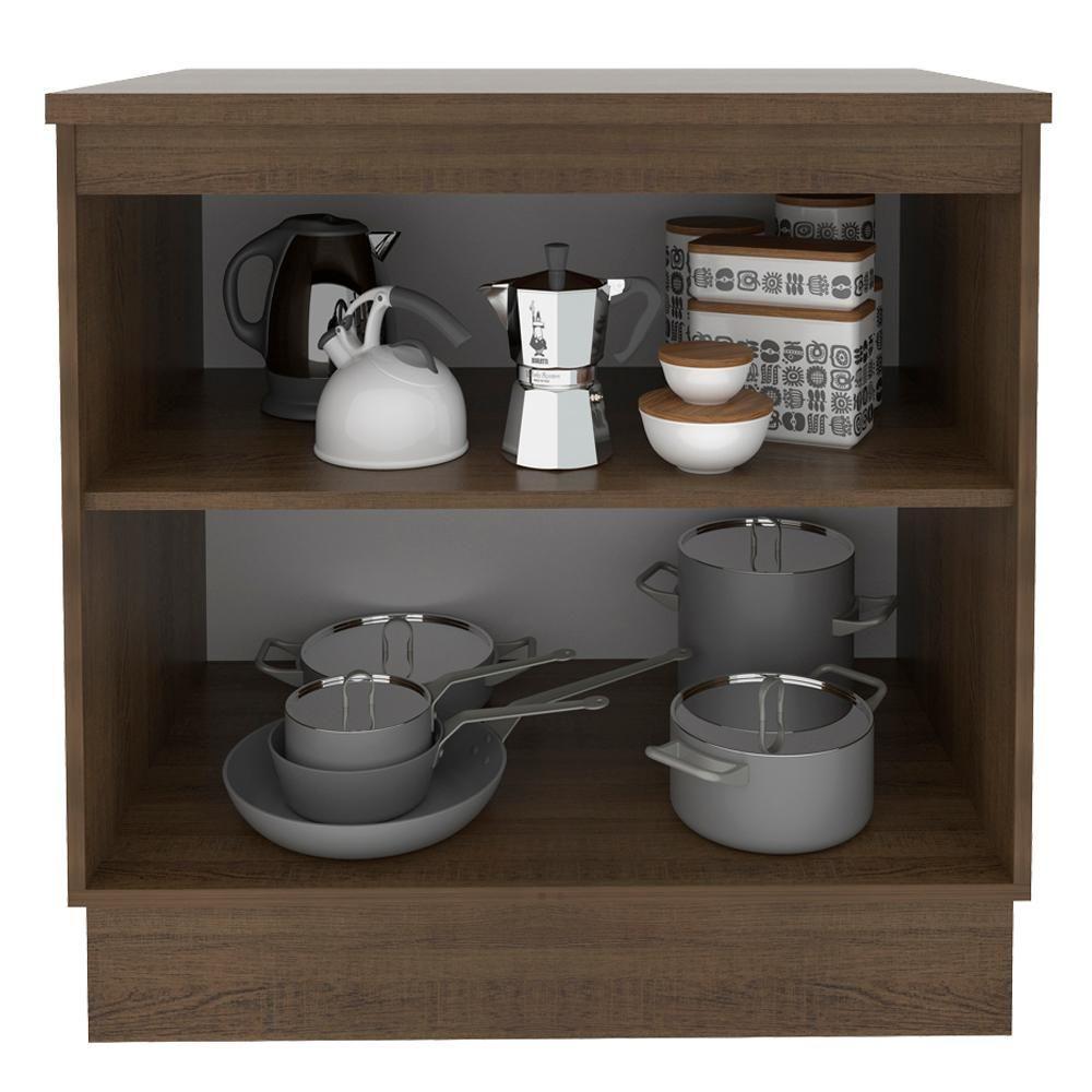 Balcão Stella 2 Portas Rustic/branco Madesa - 7