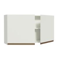 Armário Aéreo Reims 120cm 2 Portas Branco Madesa