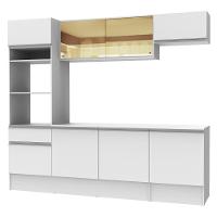 Cozinha Completa Diamante com Armário Balcão e Tampo - Madesa - 2