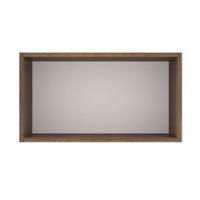 Armário Aéreo 60 Cm 1 Porta Basculante Rustic/Branco Veludo - 3