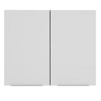 Armário Aéreo Stella 2 Portas Rustic/branco Madesa