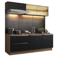 Cozinha Completa Madesa Armário E Balcão 5 Portas 2 Gavetas