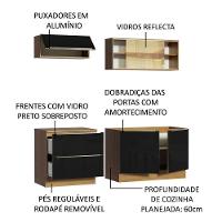 Cozinha Completa Madesa Armário E Balcão 5 Portas 2 Gavetas - 7