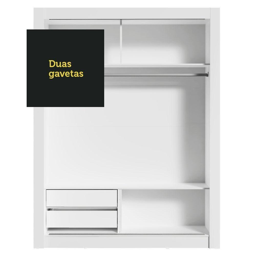 Guarda-roupa Infantil Bento 2 Portas Correr - Madesa - 8