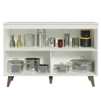 Balcão de Pia Reims 2 Portas Branco Madesa - 3