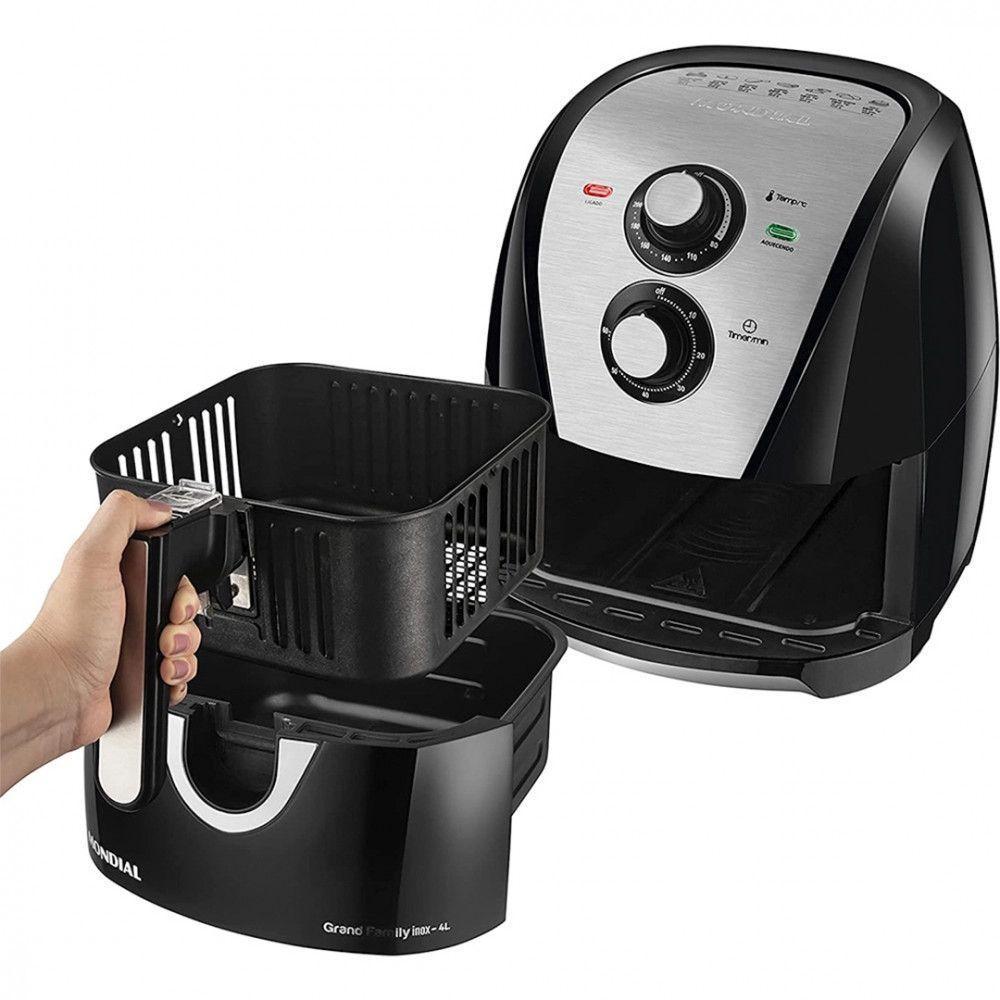 Fritadeira Mondial Air Fryer 4L Afn40 4012-02 Preto 127V - 2