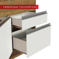 Balcão de Pia Glamy 2 Portas 2 Gavetas Madesa - 10