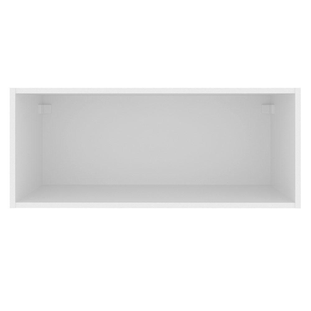 Armário Aéreo Madesa Stella 80cm 1 Porta Basculante Branco - 5