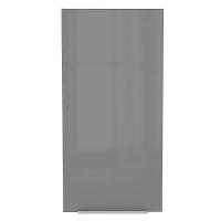 Armário Aéreo Madesa Lux 40 X 83 Cm 1 Porta Rustic/cinza