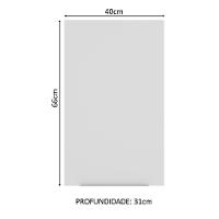 Armário Aéreo Madesa Stella 40cm 1 Porta Branco - 9