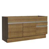 Balcão de Pia Glamy 2 Portas 2 Gavetas Rustic Madesa - 2