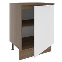 Balcão Stella 1 Porta Rustic/branco Madesa - 3