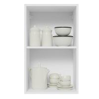 Armário Aéreo Glamy 40 cm 1 Porta Branco/Rustic Madesa - 9