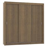 Guarda Roupa Casal Lyon 3 Portas de Correr Rustic Madesa - 5