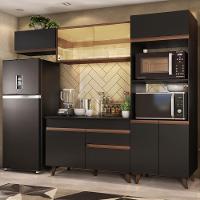 Cozinha Completa Madesa Reims 260001 Com Armário E Balcão - Preto/rustic - 10