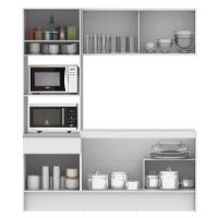 Cozinha Compacta Diamante com Armário Balcão e Tampo Madesa