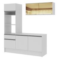 Cozinha Compacta Diamante com Armário Balcão e Tampo Madesa - 5