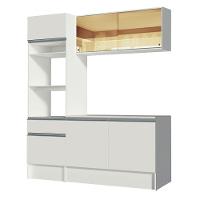 Cozinha Compacta Diamante com Armário Balcão e Tampo Madesa - 6