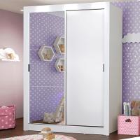 Guarda-roupa Infantil Enzo 2 Portas de Correr - Madesa - 1