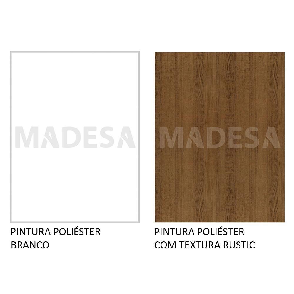 Guarda-Roupa Royale 100% MDF 3 Portas de Correr 8 Pés Madesa - 5