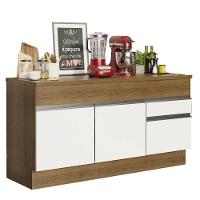 Balcão de Pia Glamy 2 Portas 2 Gavetas Madesa - 1