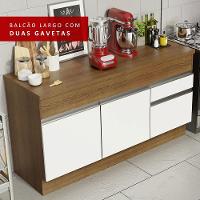 Balcão de Pia Glamy 2 Portas 2 Gavetas Madesa - 17