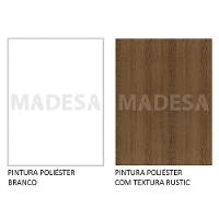 Guarda-Roupa Dallas 2 Portas de Correr Rustic/Branco Madesa - 3