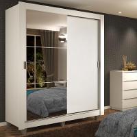 Guarda-Roupa Dallas 2 Portas de Correr 1 Espelho Madesa - 1