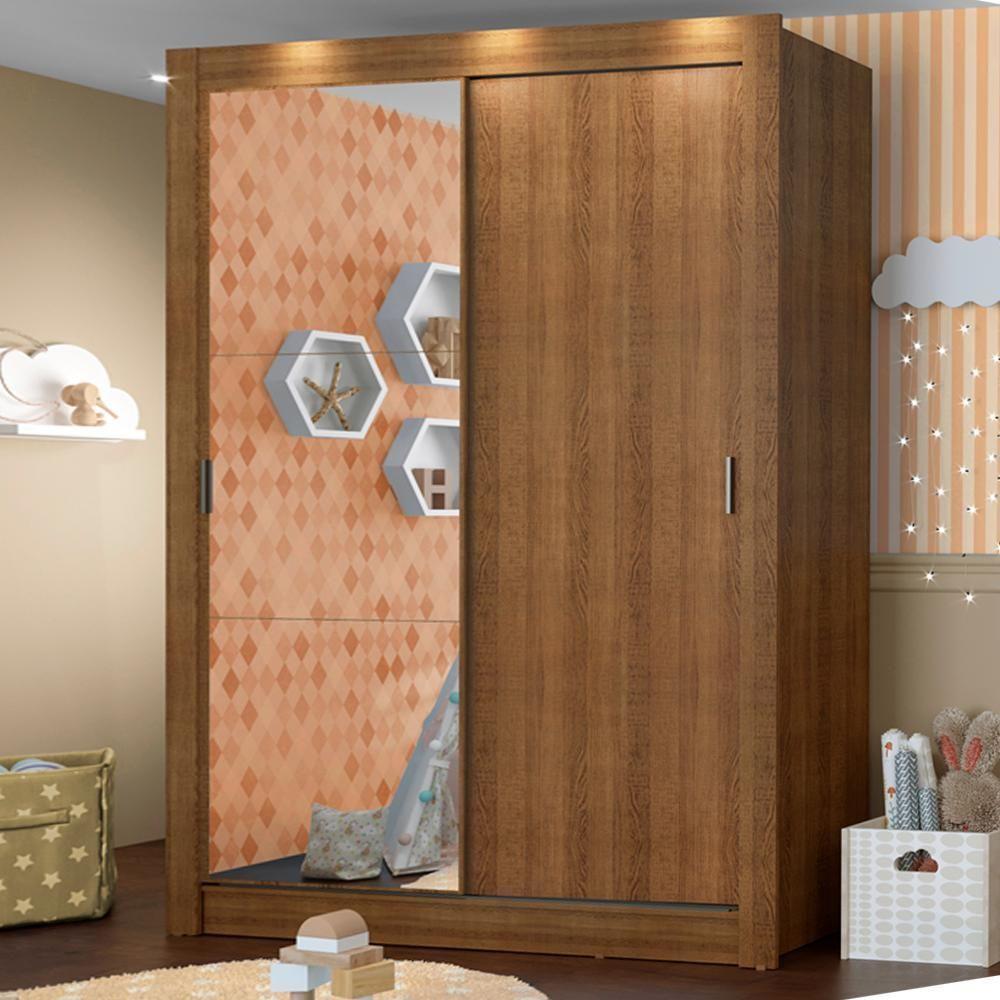 Guarda-roupa Infantil Enzo - 2 Portas de Correr - Madesa - 1