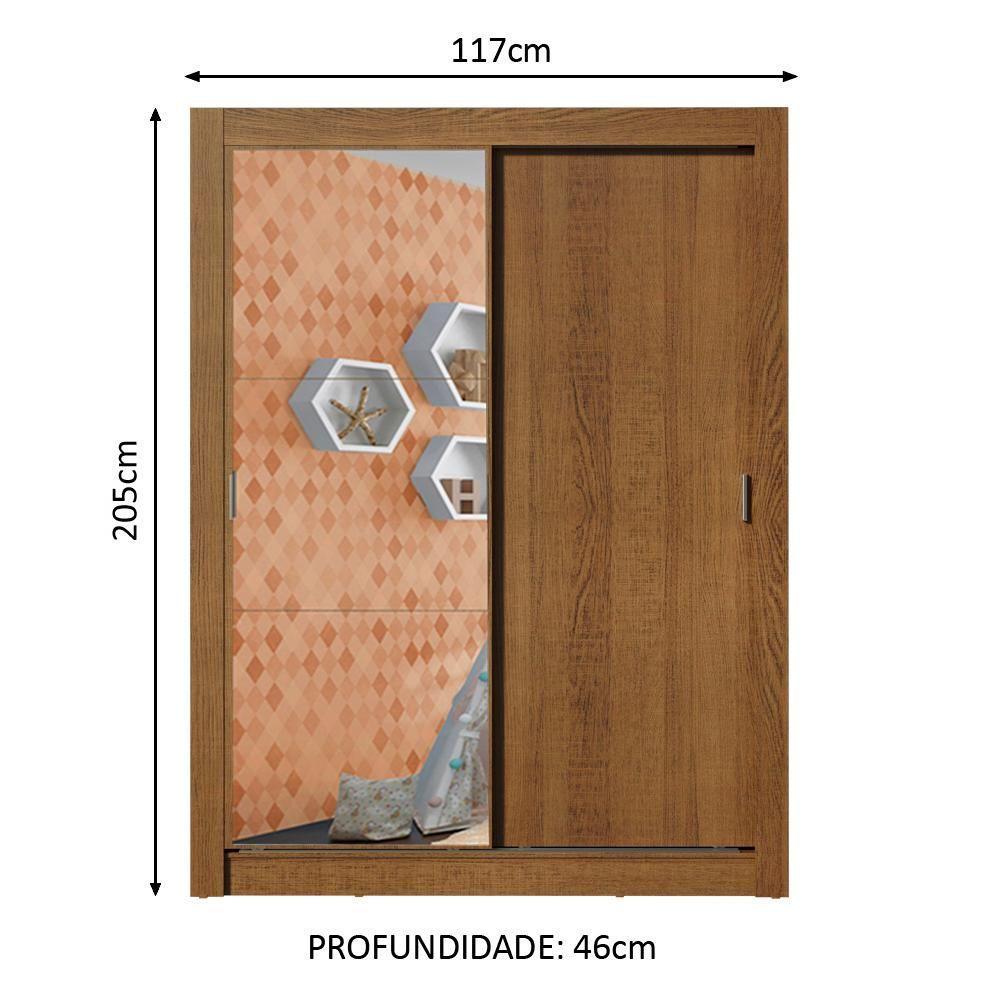 Guarda-roupa Infantil Enzo - 2 Portas de Correr - Madesa - 5