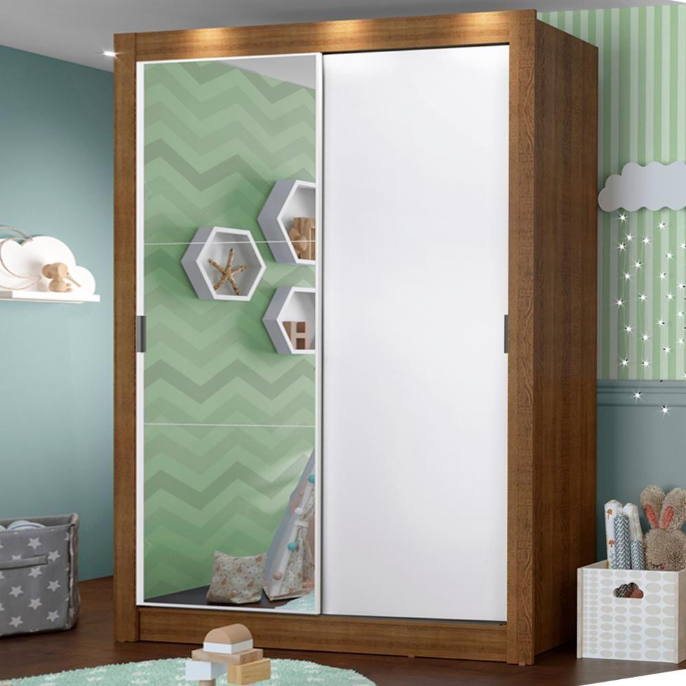 Guarda-roupa Infantil Enzo 2 Pts de Correr Madesa - 1