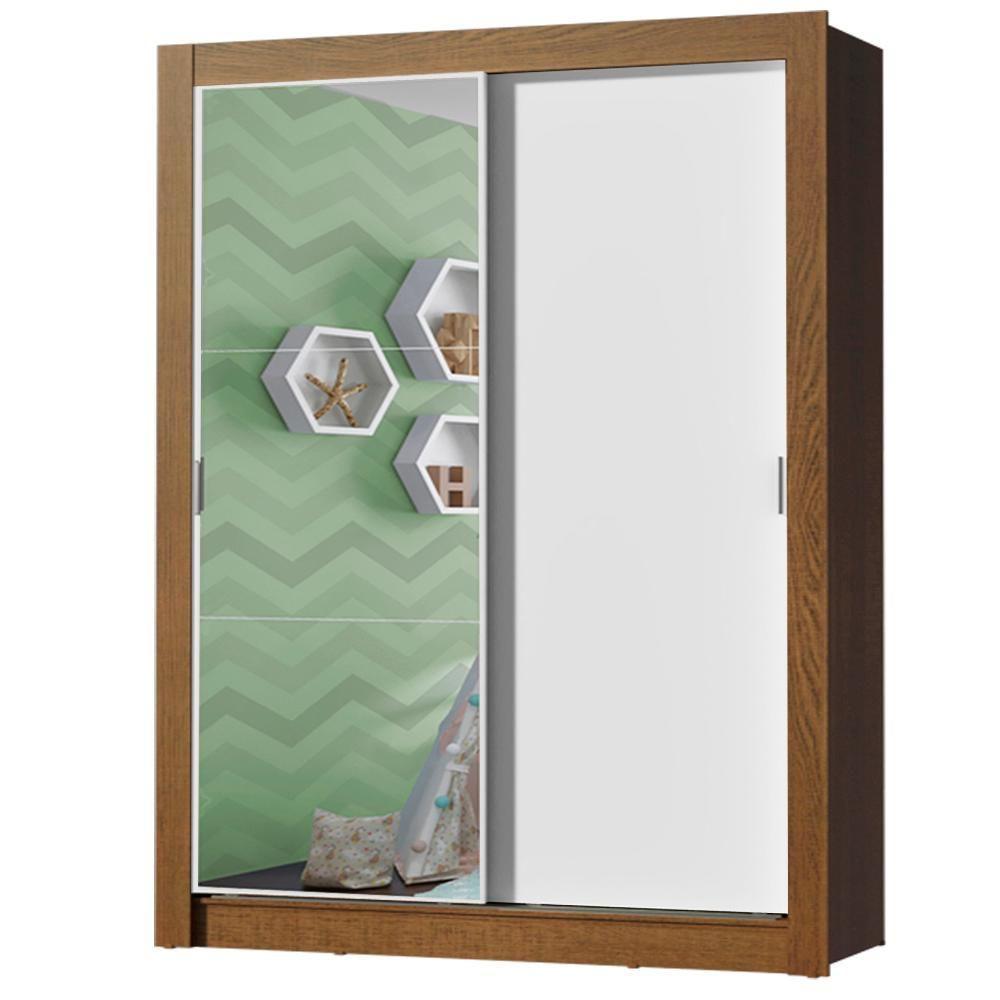 Guarda-roupa Infantil Enzo 2 Pts de Correr Madesa - 3