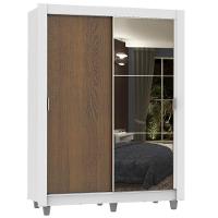 Guarda-Roupa Dallas 2 Portas de Correr 1 Espelho Madesa