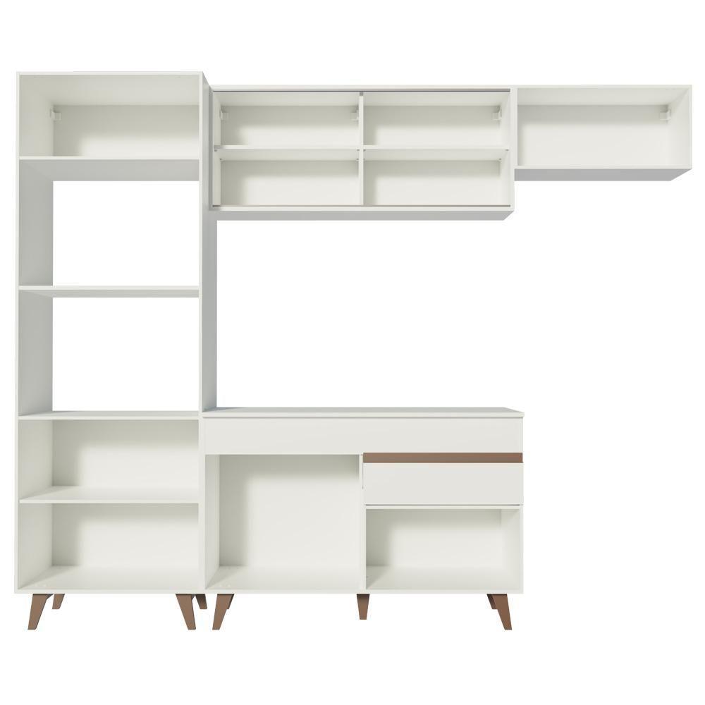 Cozinha Completa Reims com Armário e Balcão Branco Madesa - 3