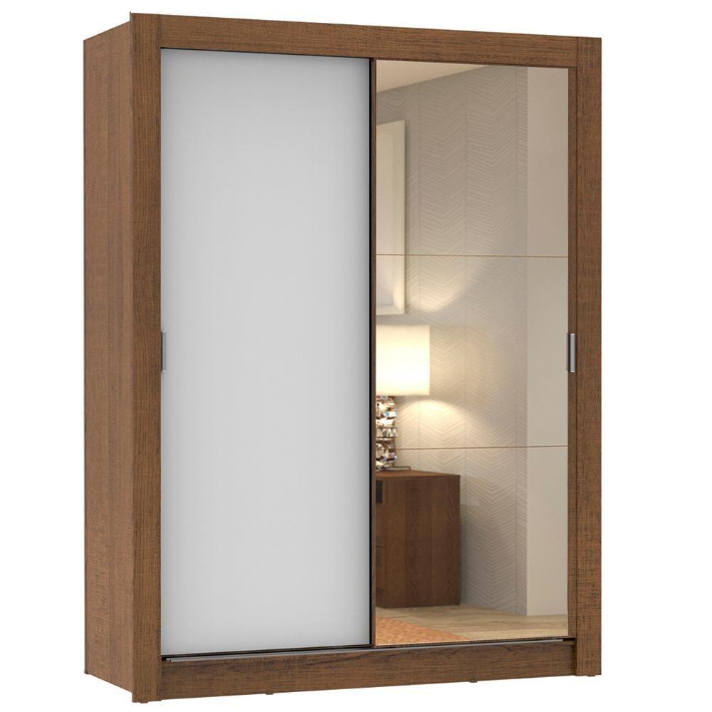 Guarda-roupa Solteiro Dallas 2 Portas 2 Gavetas Madesa - 3