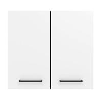 Armário Aéreo 70 Cm 2 Portas Rustic/branco Rustic/branco - 5