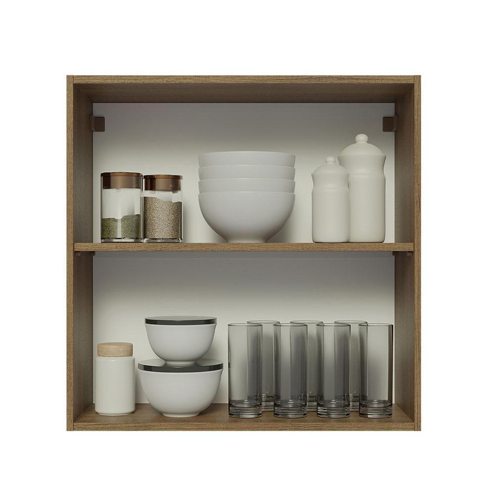 Armário Aéreo 70 Cm 2 Portas Rustic Glamy Madesa Rustic - 7