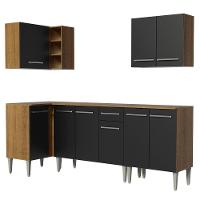 Cozinha Completa de Canto Emilly Open Madesa - 1